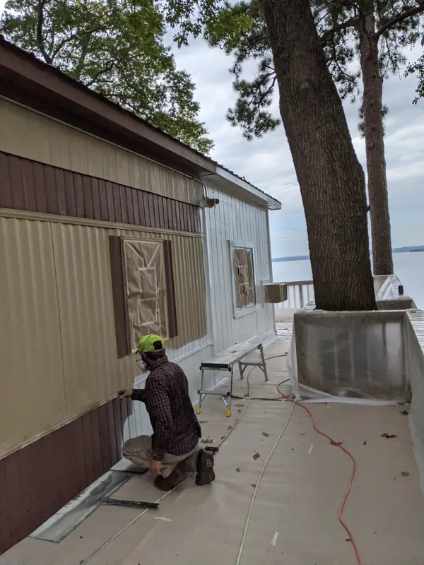 Crew at work
