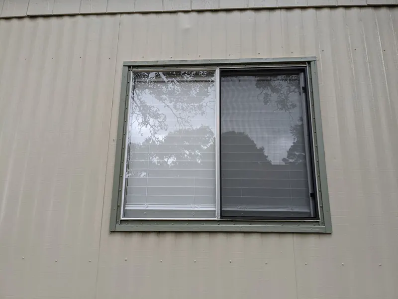 Window trim detail